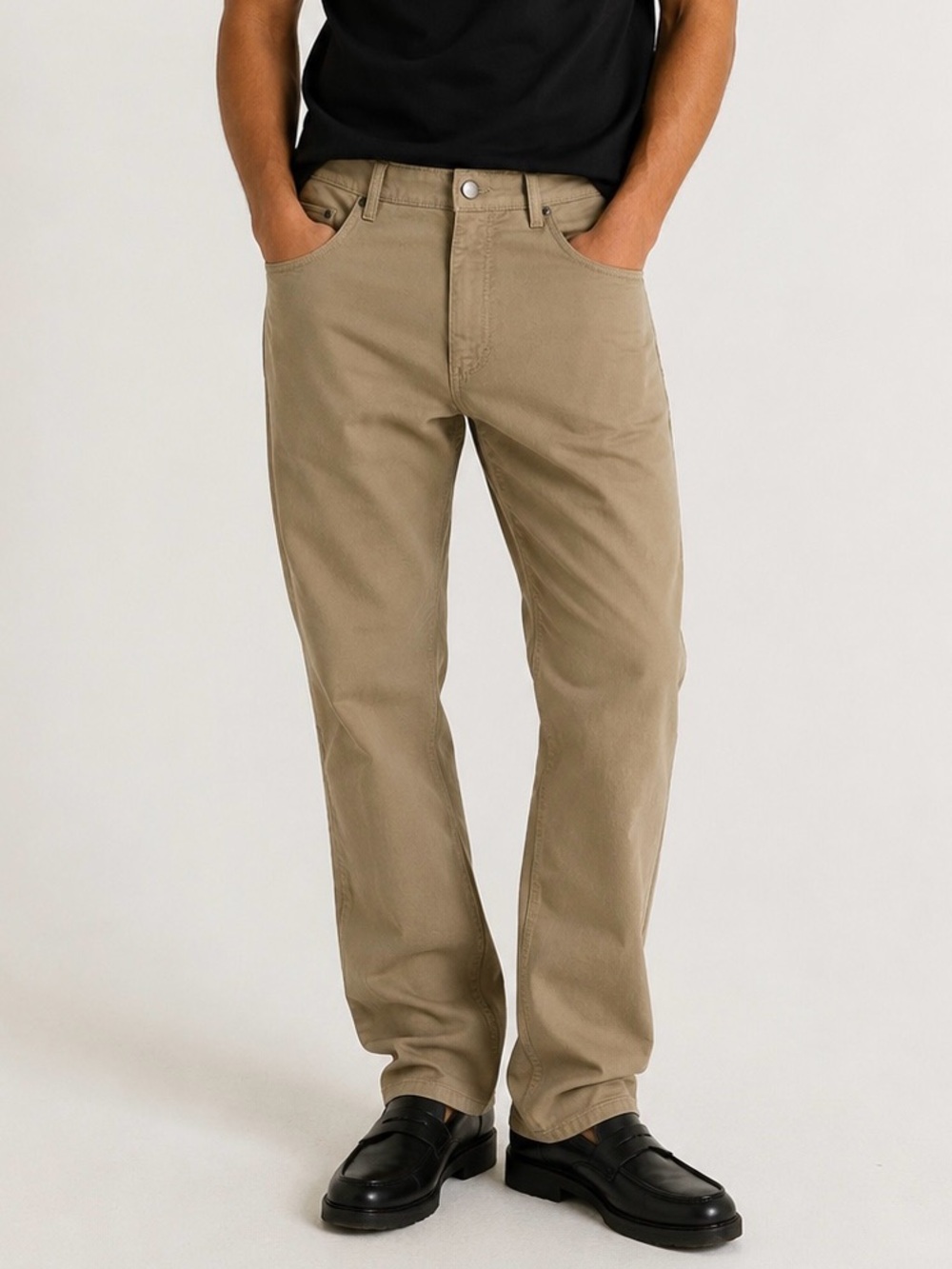 Quince Men's‎ Khaki Straight-Leg Chinos